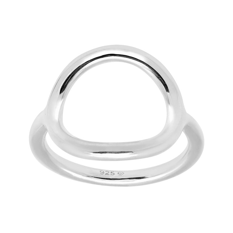 Silpada High-Polished .925 Sterling Silver Ring for Women, Jewelry Gift Idea, 'Karma', Size 11 - Image 1